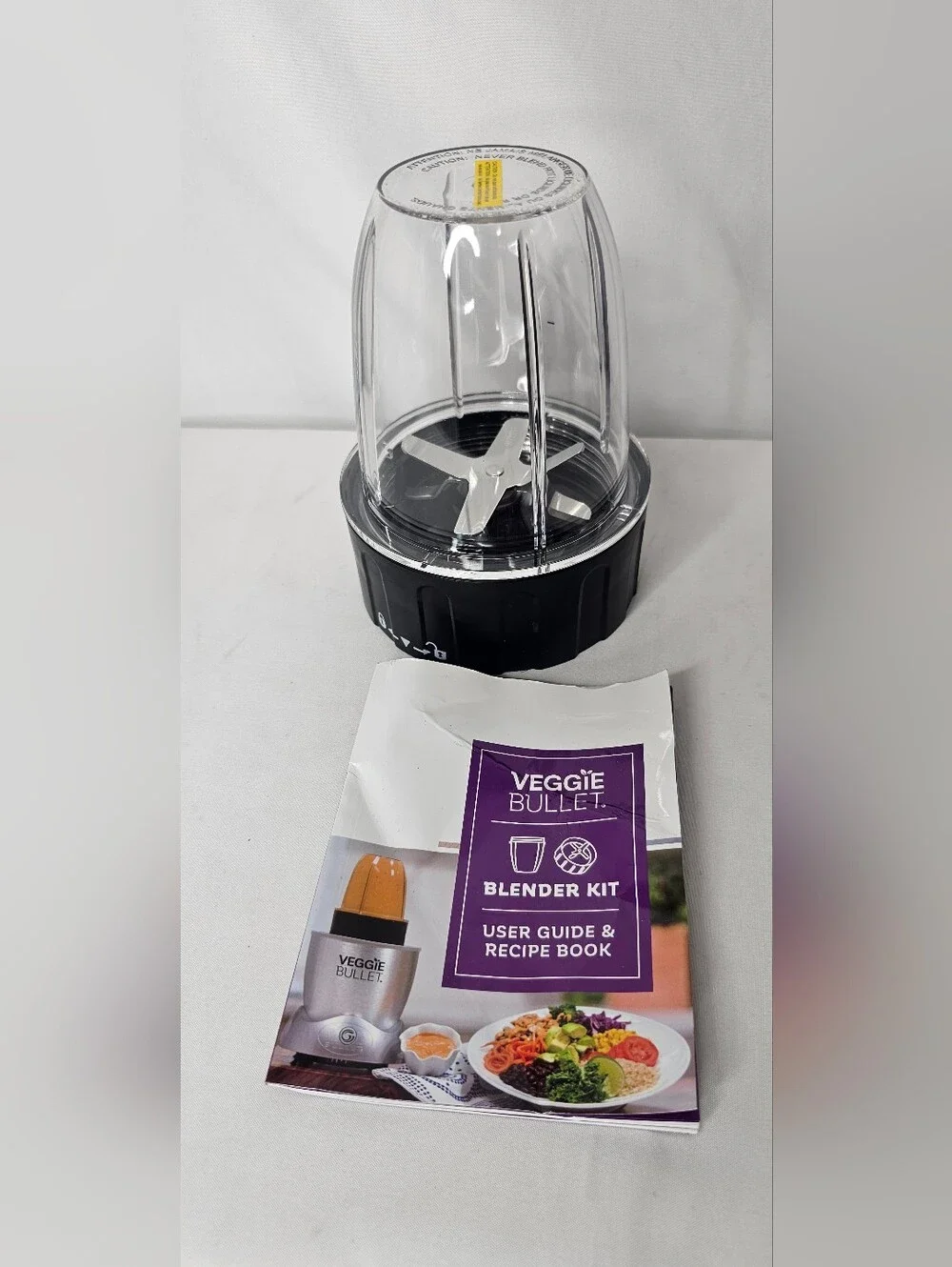Veggie Bullet Food Processor Spiralizer + BONUS Blender Kit & 3 Extra Blades